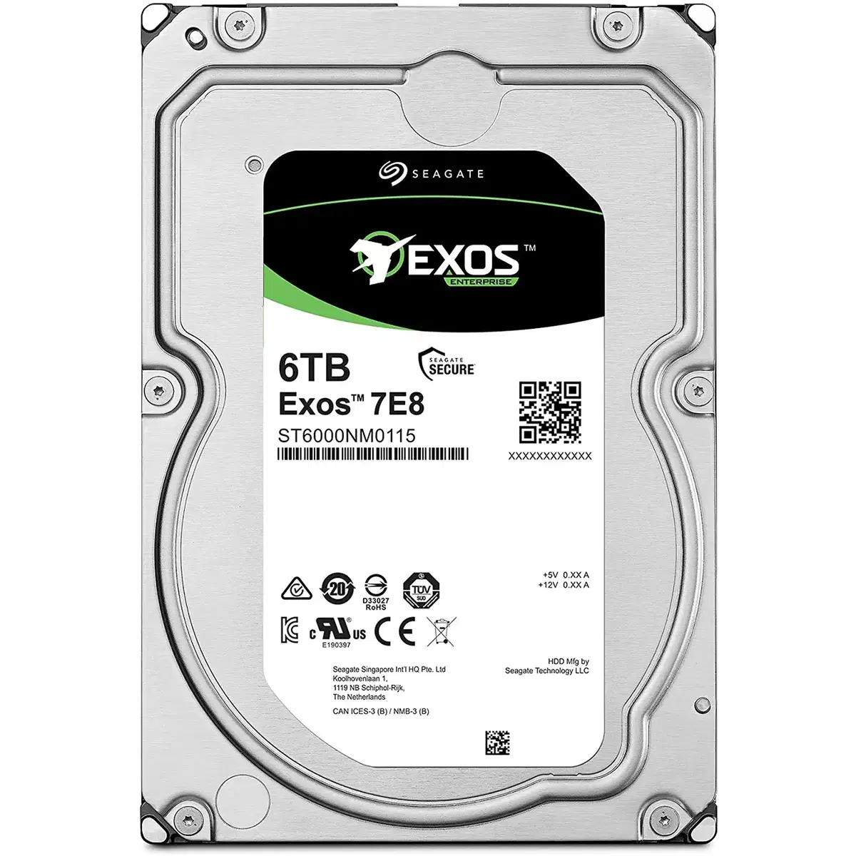 씨게이트 Exos 6테라 하드디스크 6TB HDD 기업용 나스 NAS 등