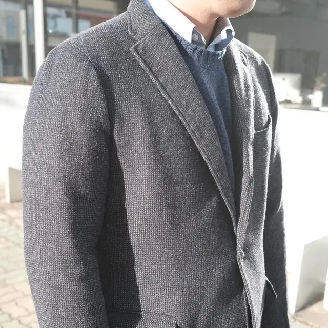 SIMPLICITE PLUS Moon Tweed Coat 문트위드 코트