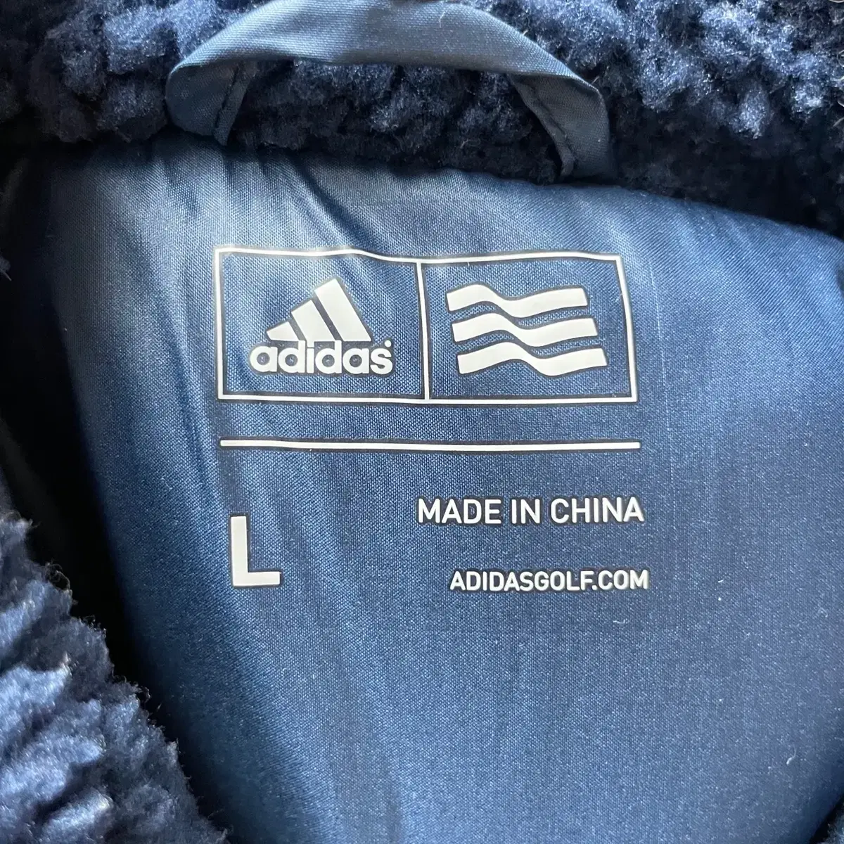 프롬브이 ADIDAS 아디다스 골프 후리스 (M)