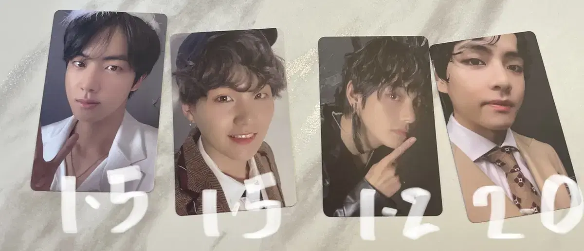 Bangtan photocard wts