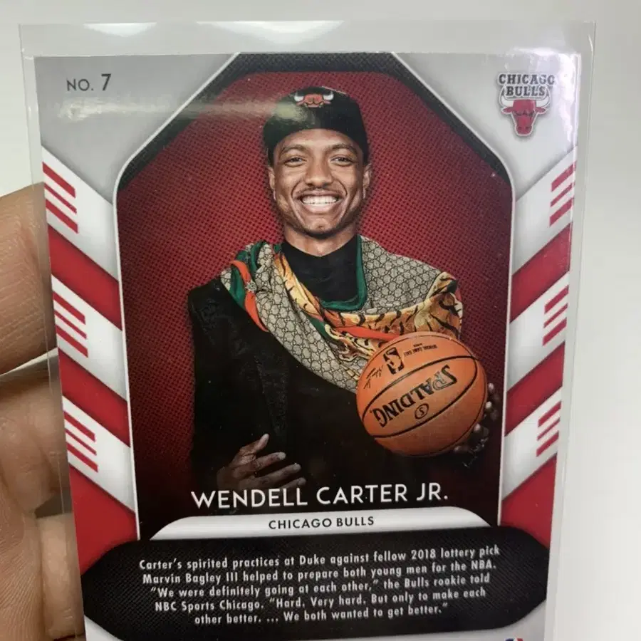 NBA카드(wendell carter jr)