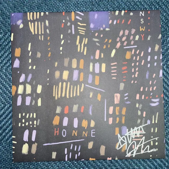 혼네 사인반 판매합니다 honne sign vinyl