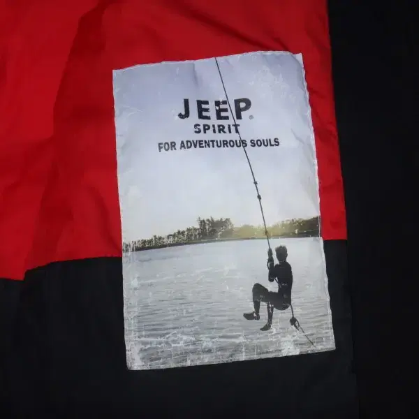 (95호) JEEP 남성 스포티 배색 다운점퍼