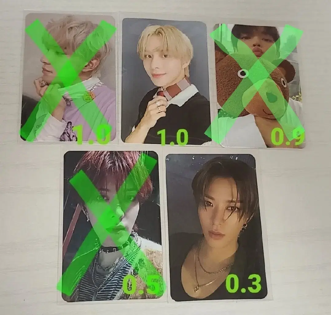 *priced down* jungwoo mark taeyong yuta taeil johnny photocard WTS