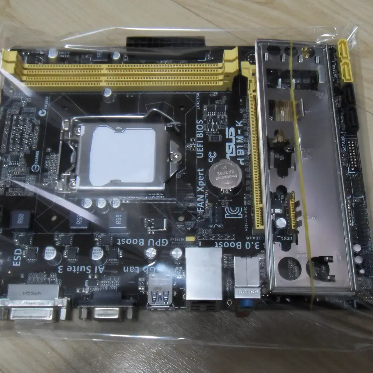 인텔 1150소켓  ASUS H81M-K  메인보드 팝니다