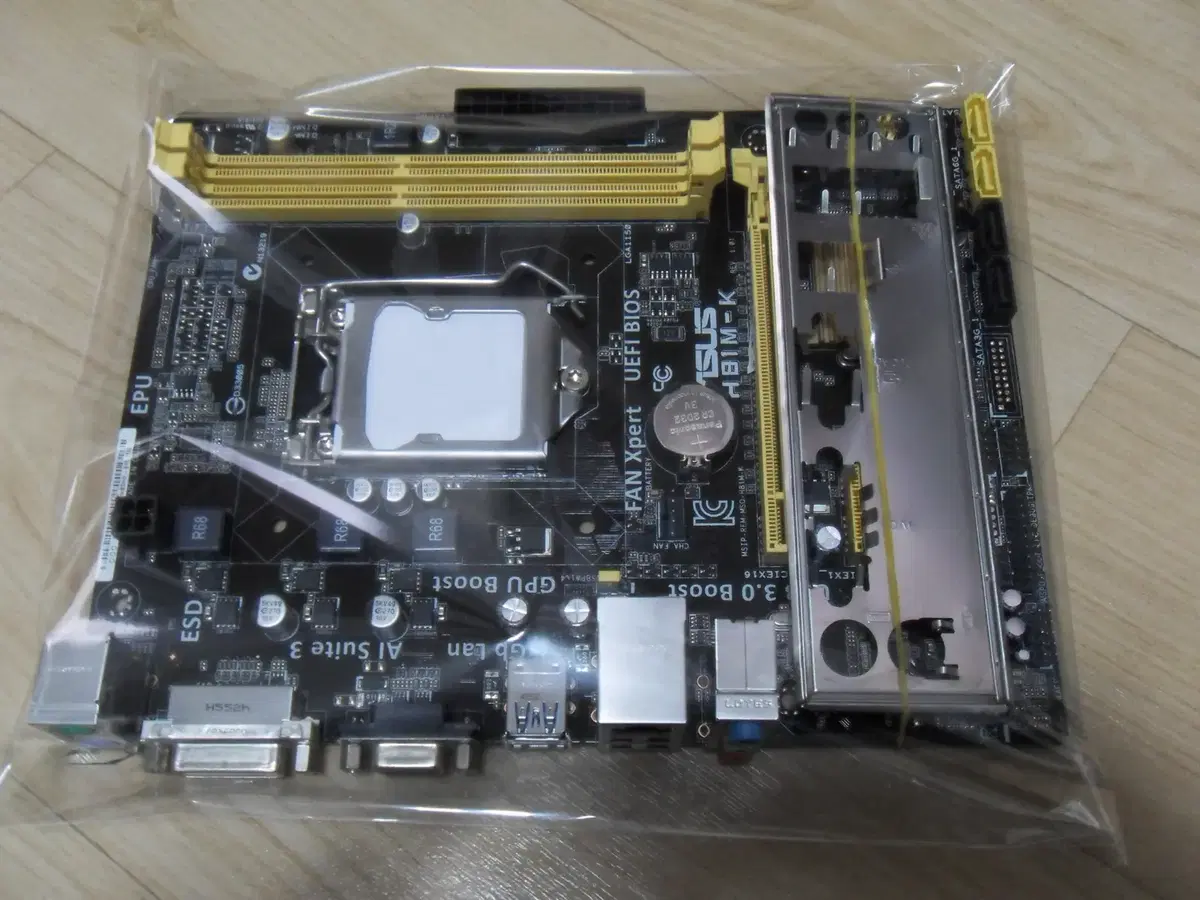 인텔 1150소켓  ASUS H81M-K  메인보드 팝니다