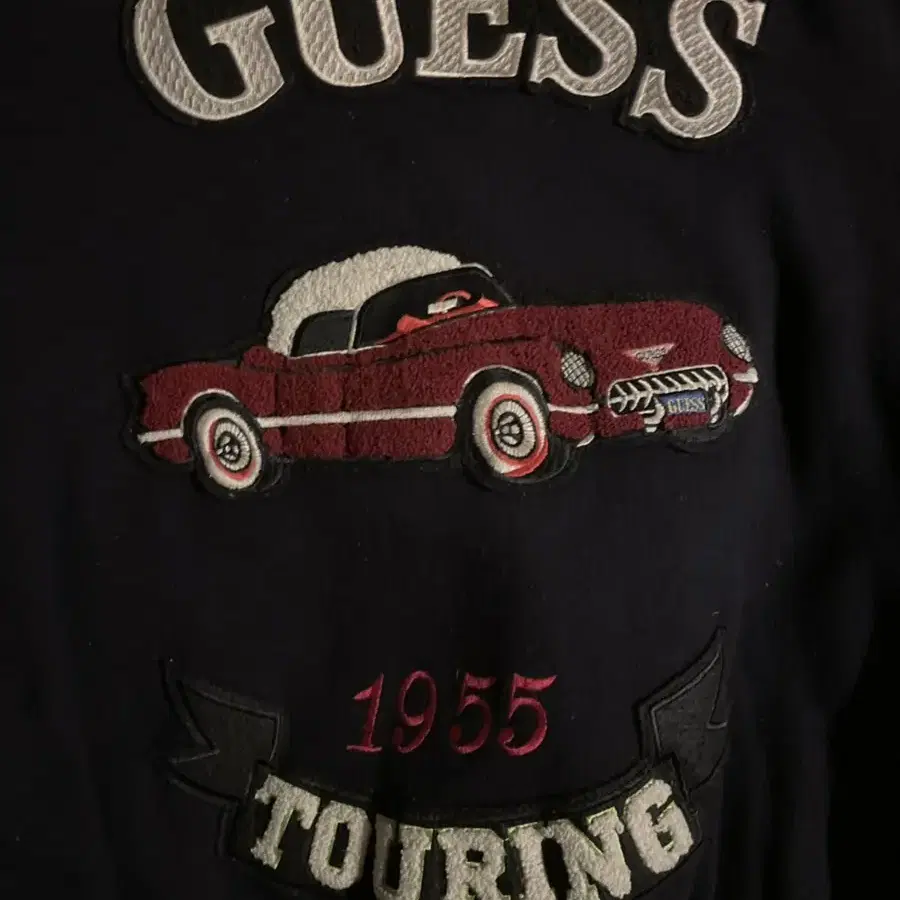 guess touring 바시티 자켓