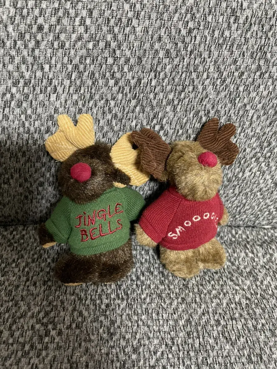 Boys Bear Tiny Reindeer