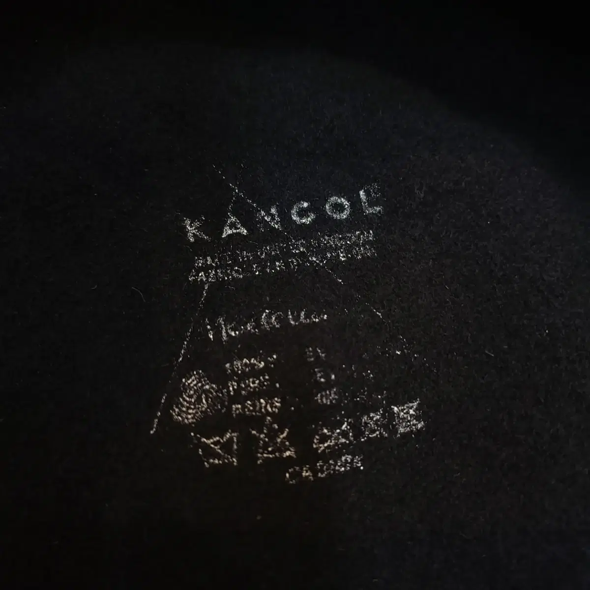 KANGOL 캉골 울 잭스 영국 빈티지 헌팅캡 베레모 A747