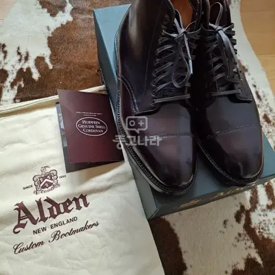 알덴 부츠 alden cordovan boots 남성