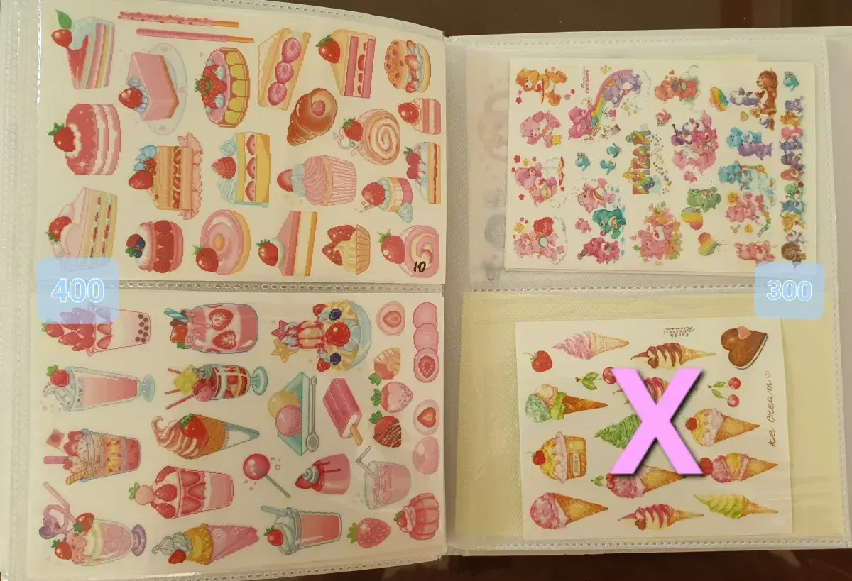 10. Kitschy Emotion Vintage Blogger Finish Instagram Imitation Paper Transparent Daku Sticker