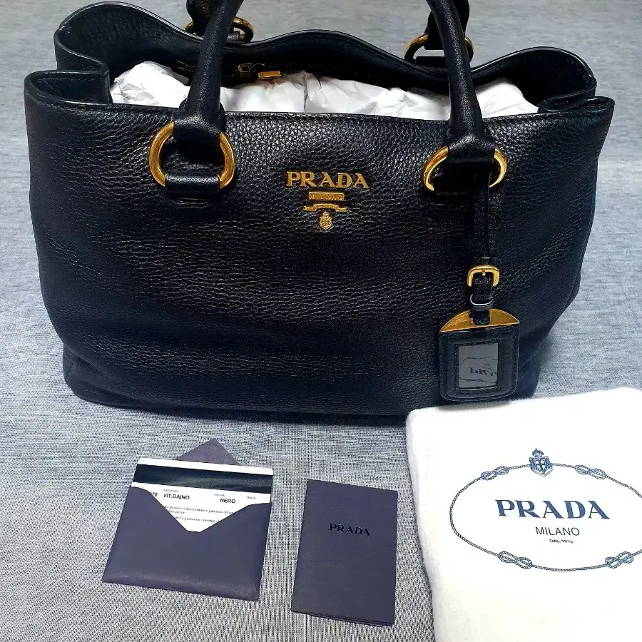 PRADA (정품) 비텔로 다이노 숄더&도트백