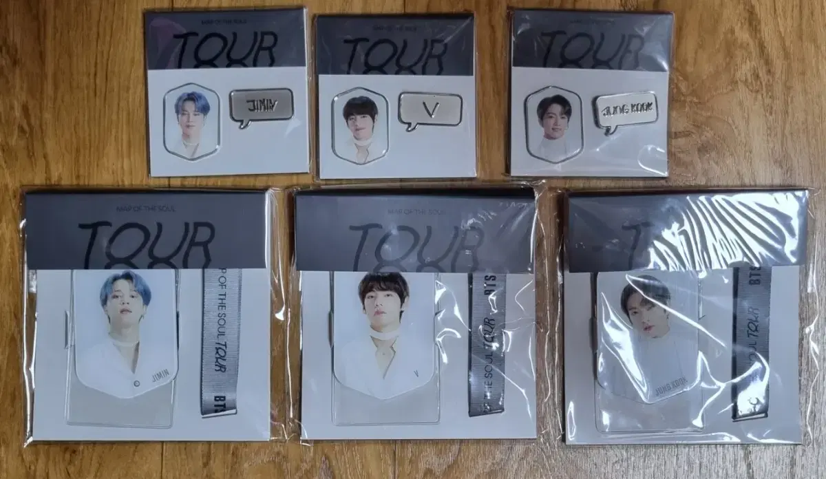 Bangtan BTS Mapsole Badge LanyardPhoto jimin Taehyung Jungkook