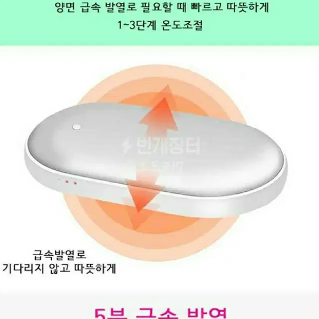 신상)충전식 손난로 충전손난로 usb손난로 전자손난로 선물용