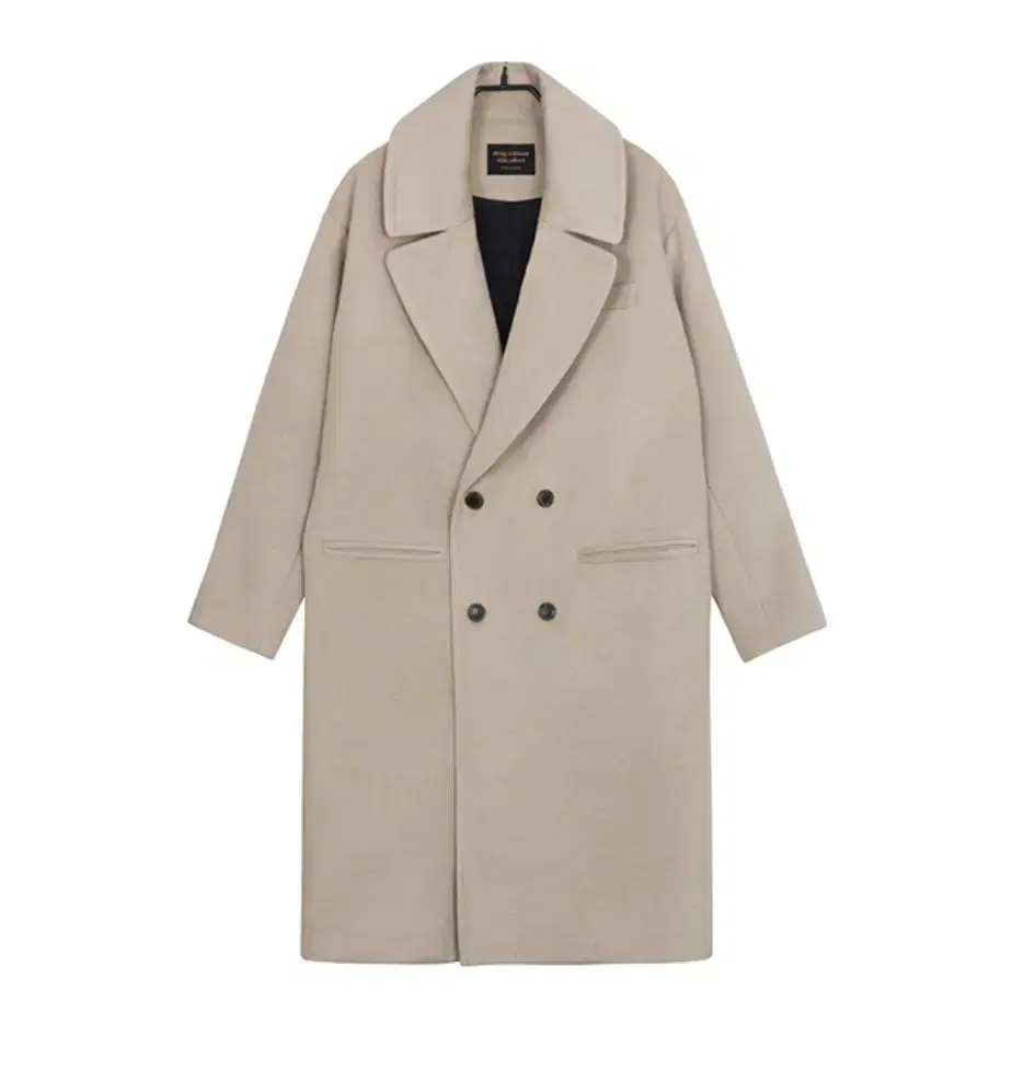 DWSE Cashmere Double Coat Beige