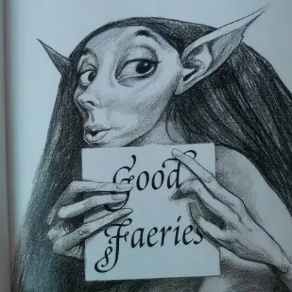 아트북 ㅡ요정일러스트 Good Faeries Bad Faeries 