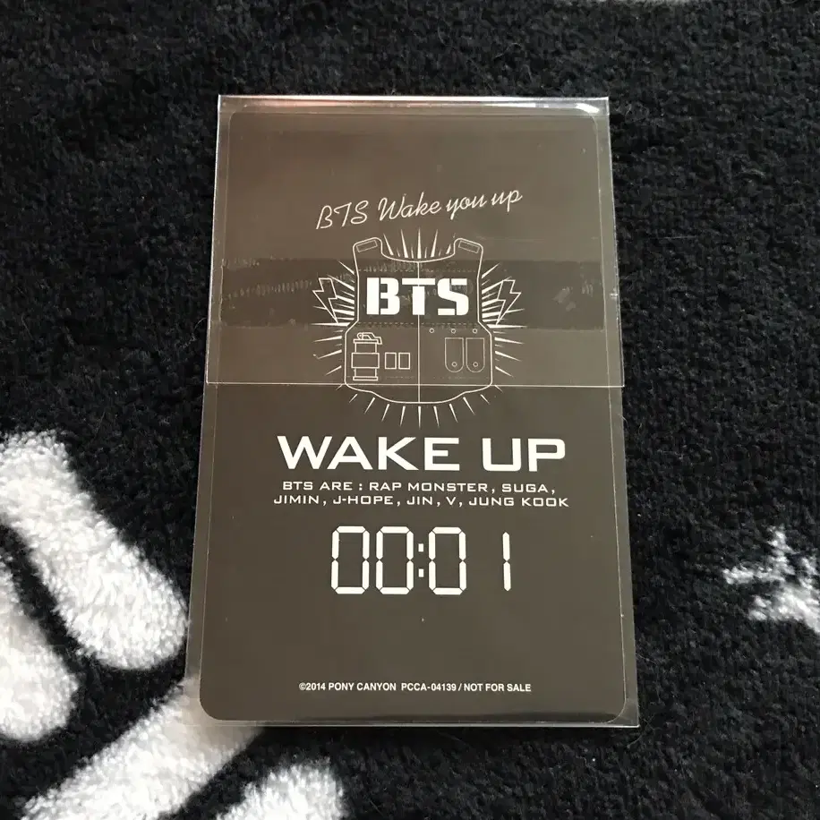 방탄 일본 앨범 포카 WAKE UP 웨이크업 남준 RM