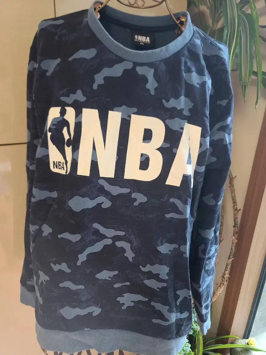 NBA Brushed Roundneck Long Sleeve Tee 2XL