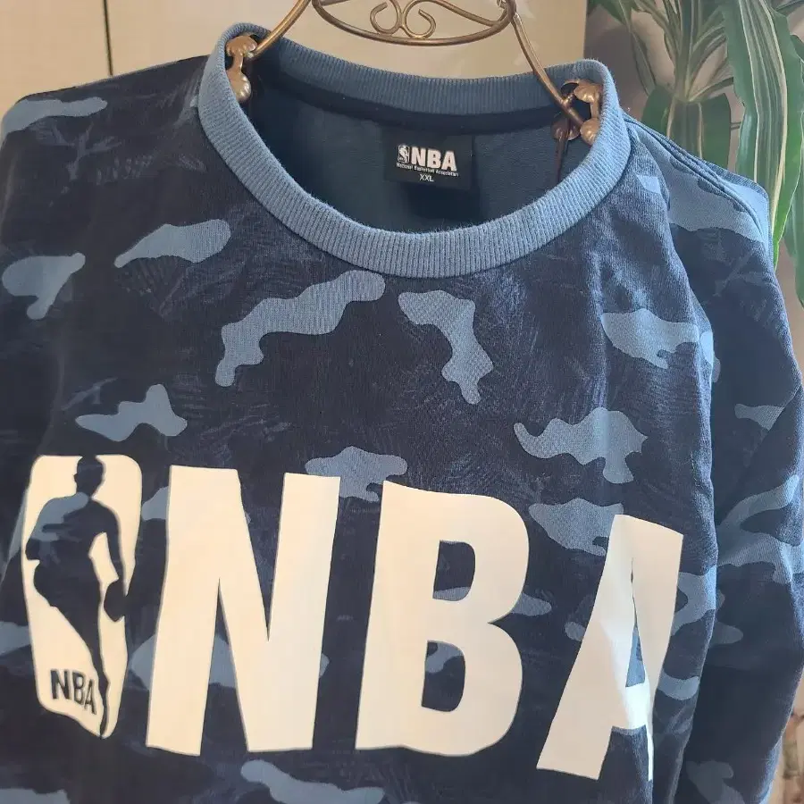 NBA 기모 라운드넥 긴팔티 2XL