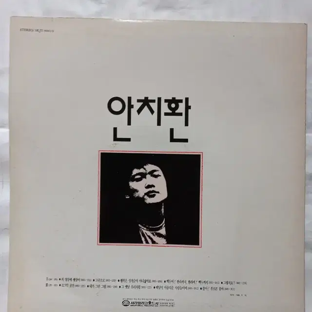 Lp중고 안치환 첫번째 노래음반  초판 판매합니다.