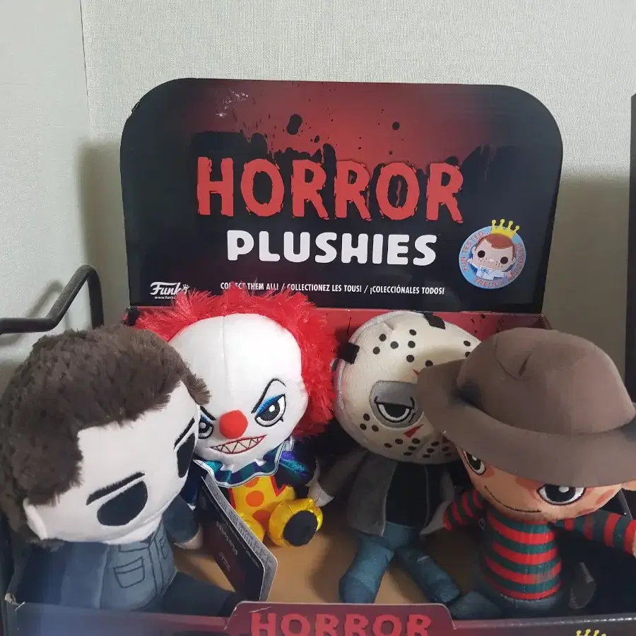 horror plushies 펀코 마이클마이어스,제이슨,프레디,그것 인형