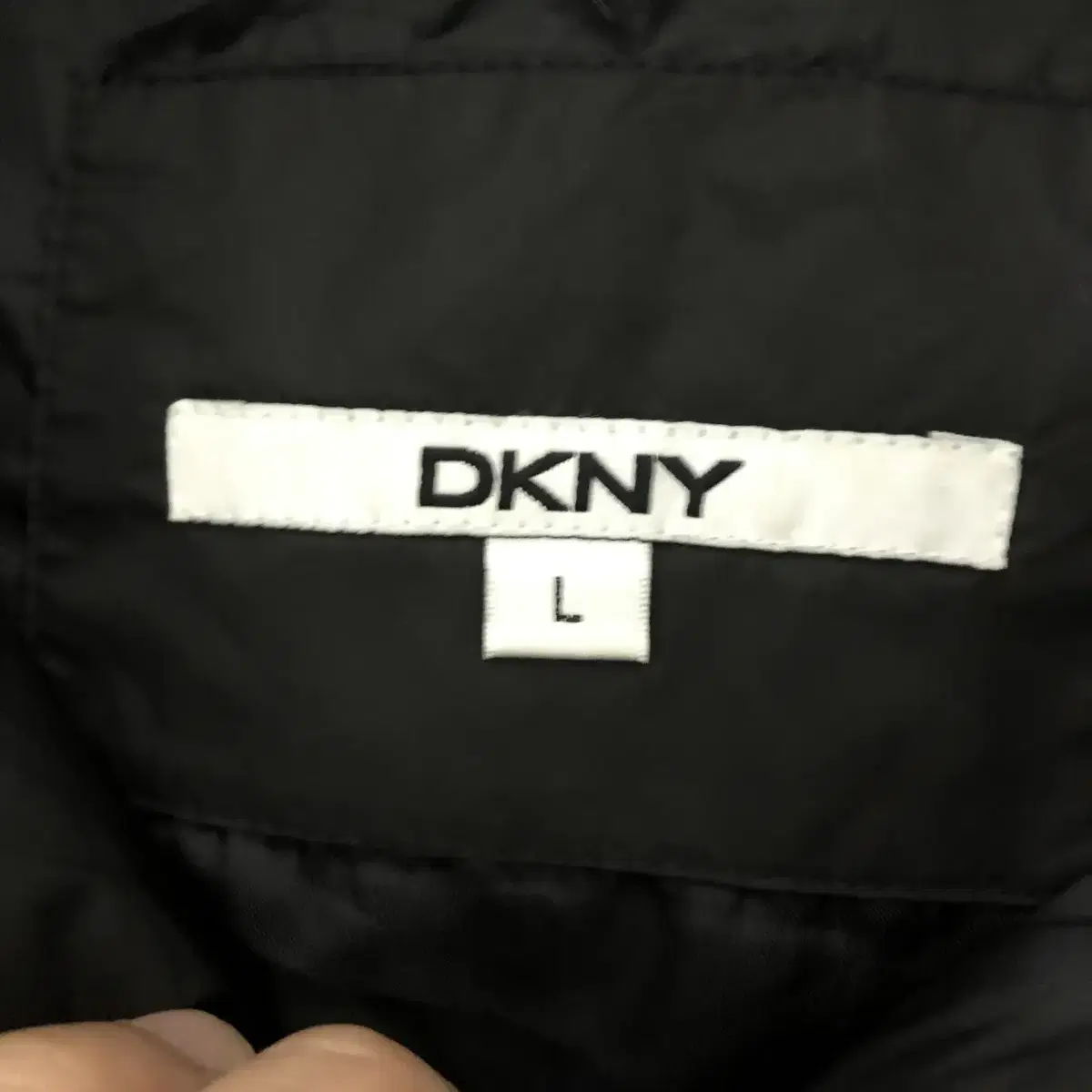 DKNY여자오리털사파리패딩/L