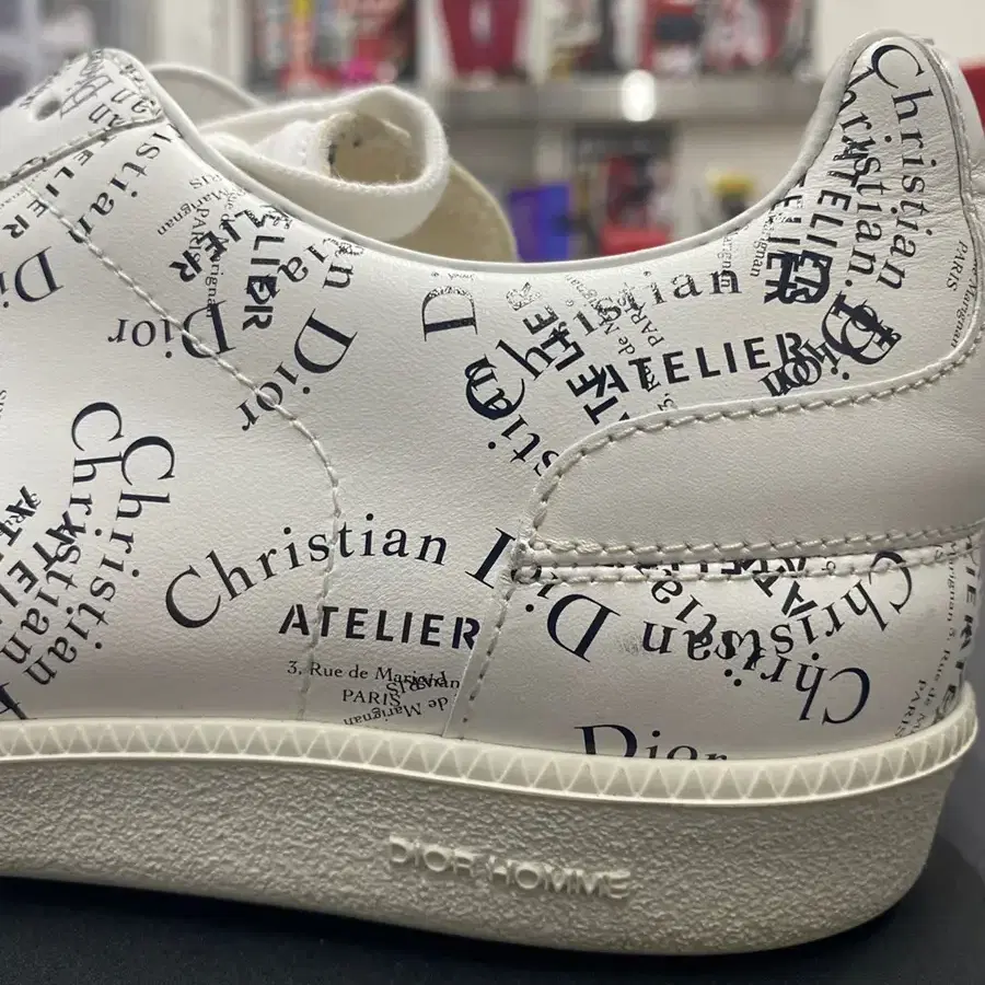 디올옴므 독일군 dior ATELIER PRINTED SNEAKERS