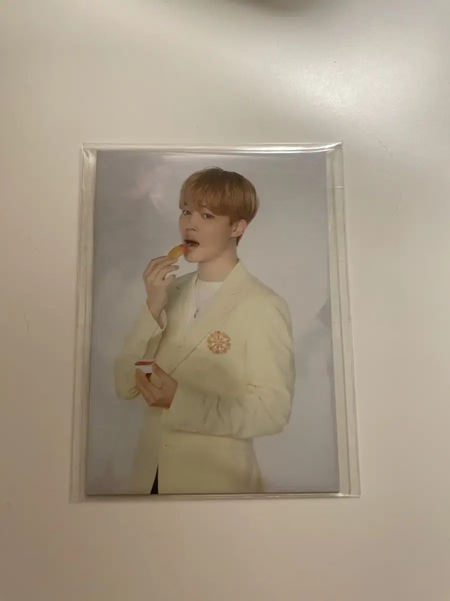 McDonald's jimin photocard