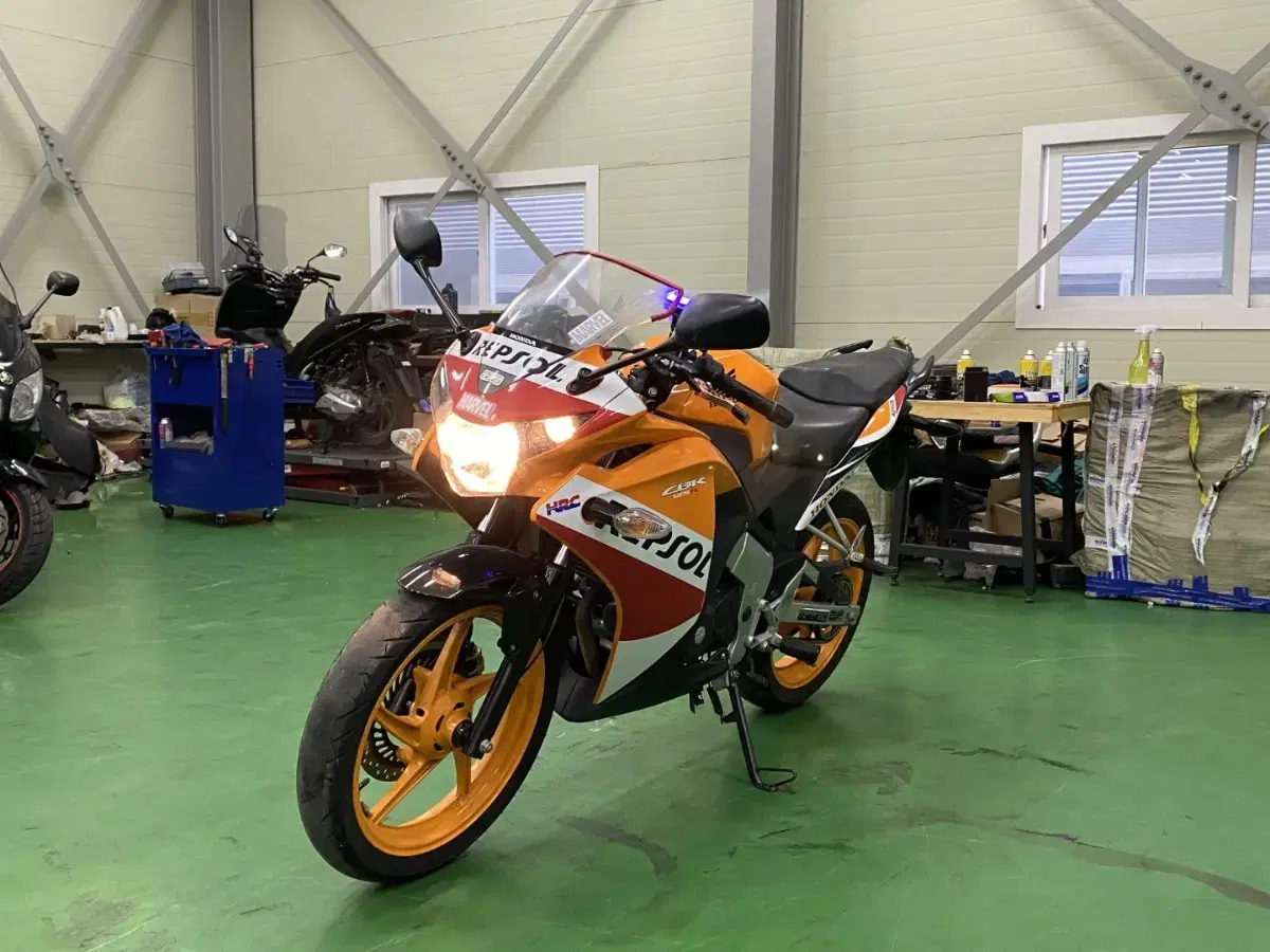 cbr 125cc 16년식 랩솔 팝니다