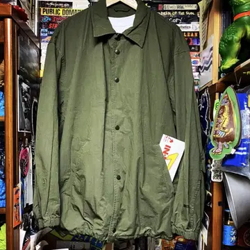 XLARGE) BROCHURE COACH JACKET OLIVE | 브랜드 중고거래 플랫폼, 번개장터