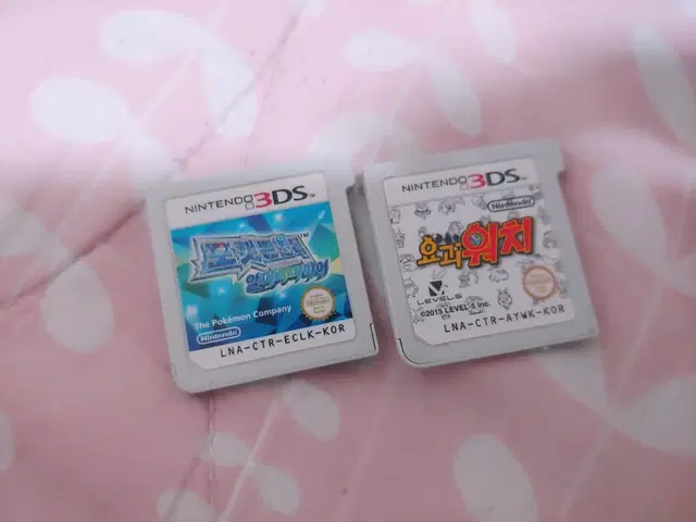 3DS 3ds 2ds 칩 일괄로 판매합니다! (케이스 있음)