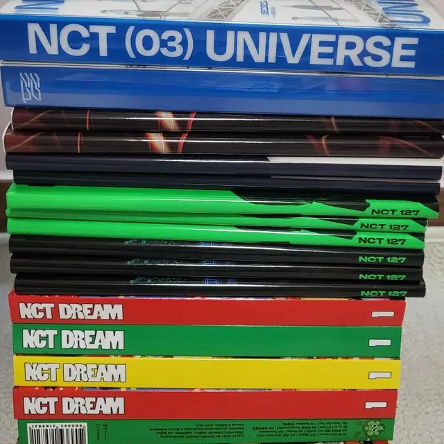 NCT 127 개봉 앨범 포토북 키노 양도 네오존 스티커 