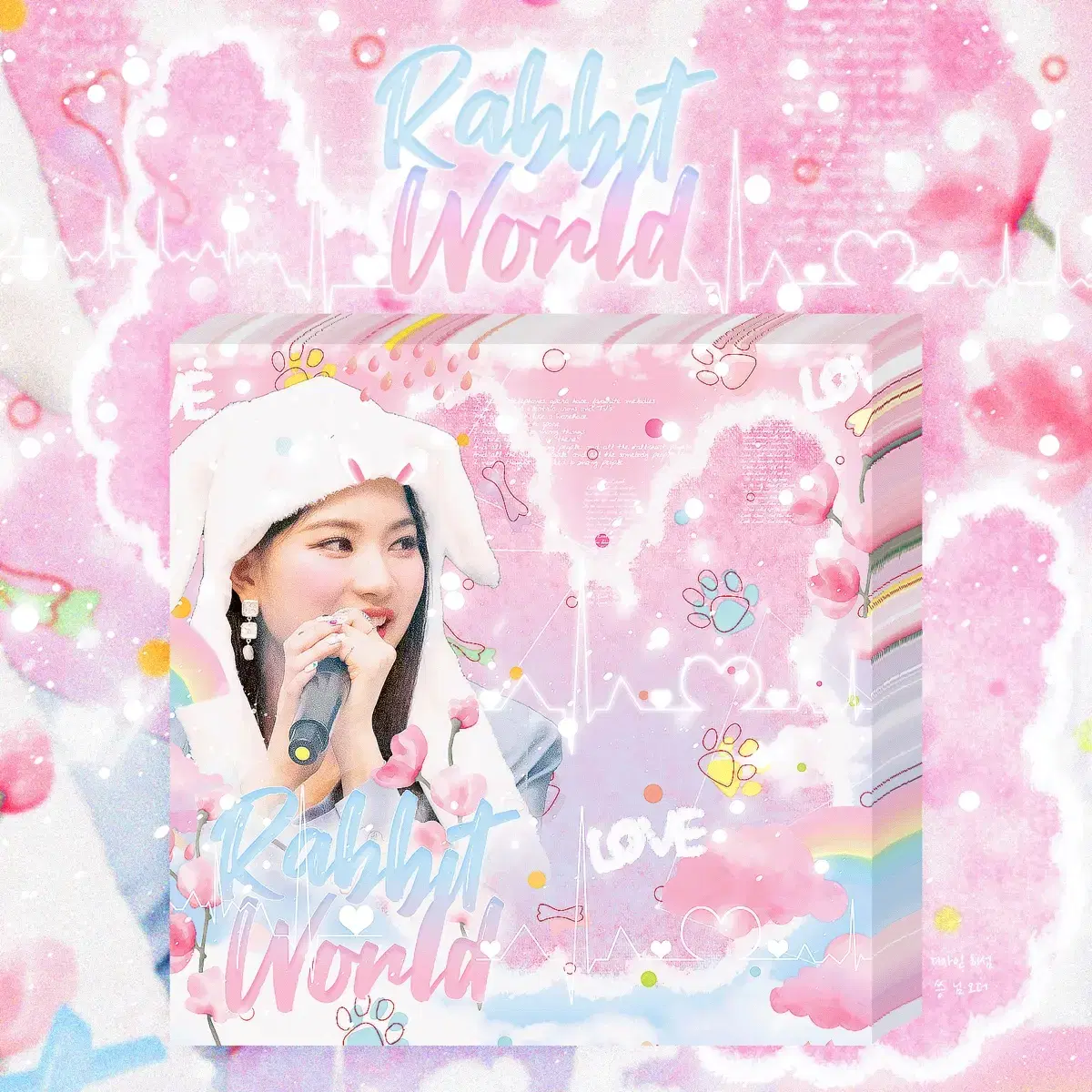 Stayc isa Sell Rabbit World Mochi Memoji