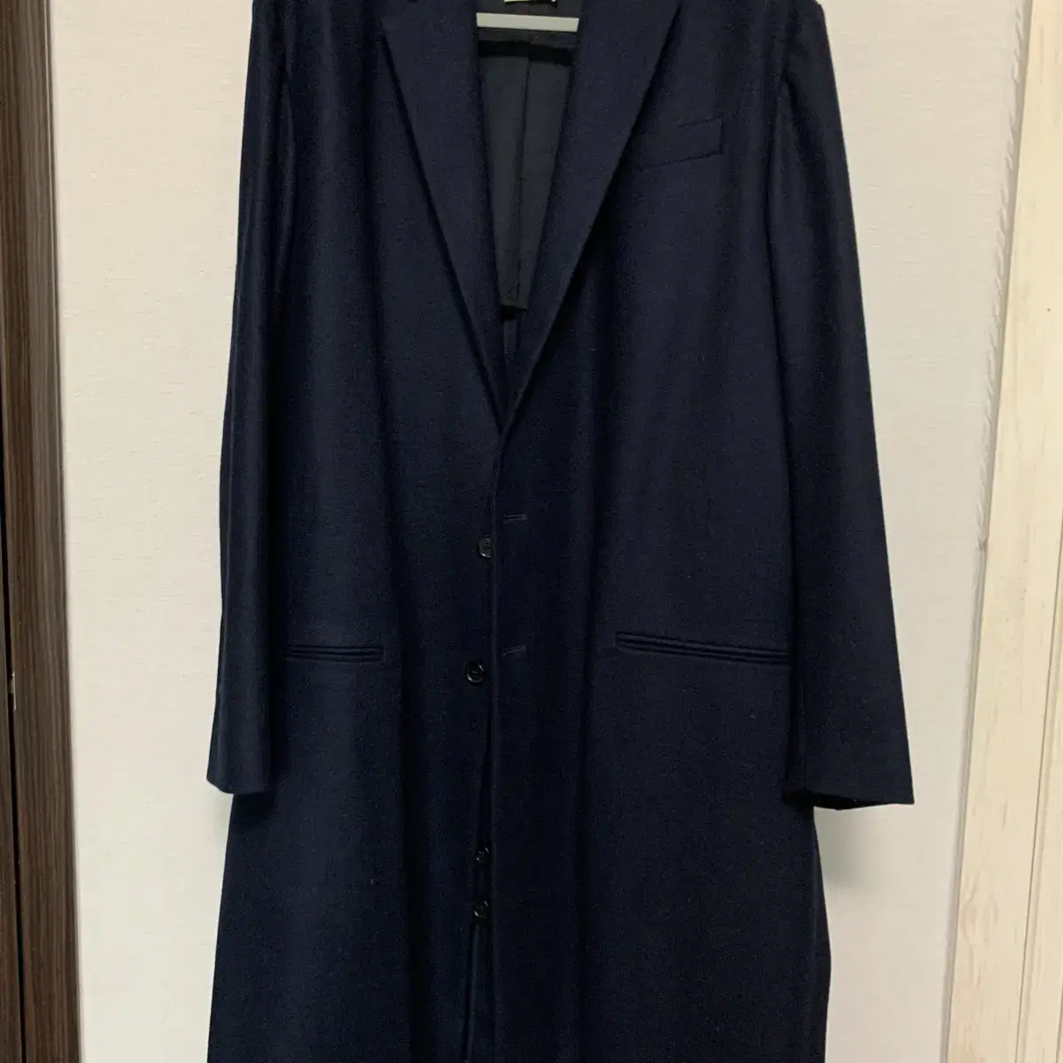 MARNI 16FW Navy Belted Coat