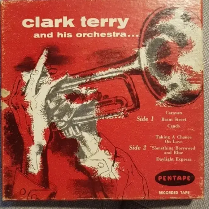 희귀 음반 릴테이프 Clark terry & His Orchestra