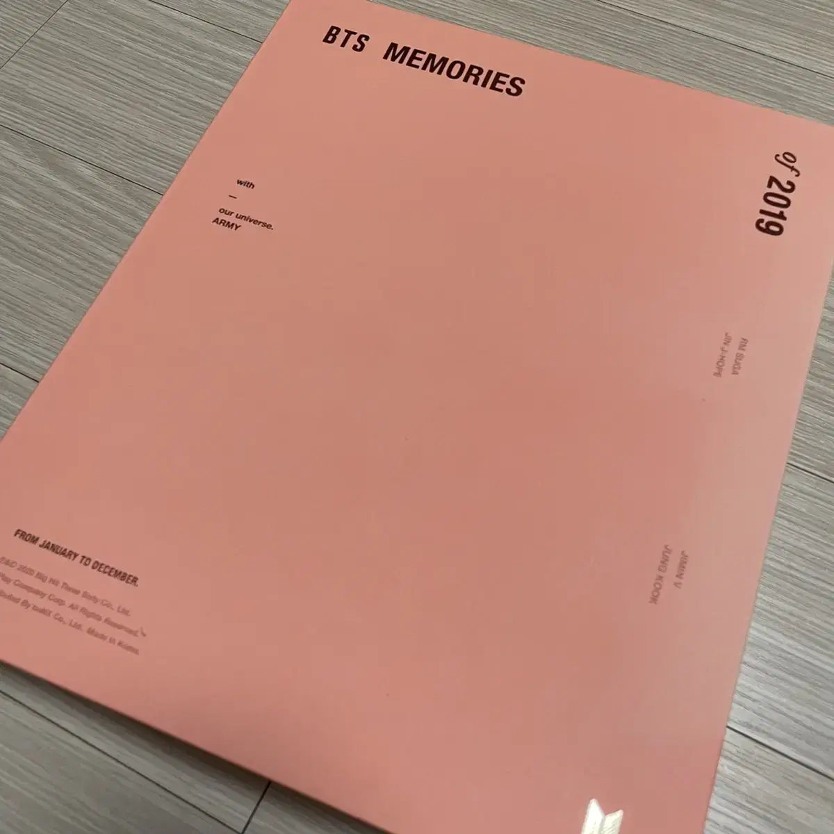 방탄소년단 2019 dvd (딥디)