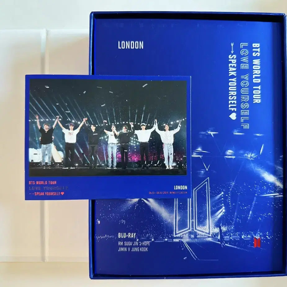 방탄 런던 블루레이 런던 dvd 호비 bts London bluray