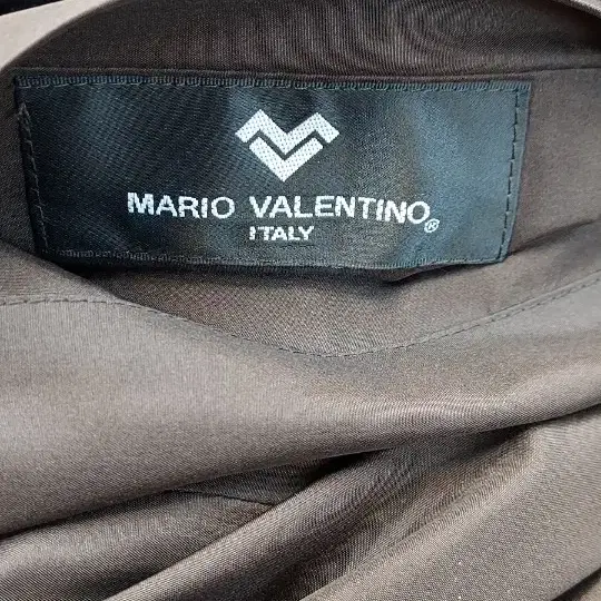 MARIO VALENTINO 래빗퍼+프라다원단 양면롱코트