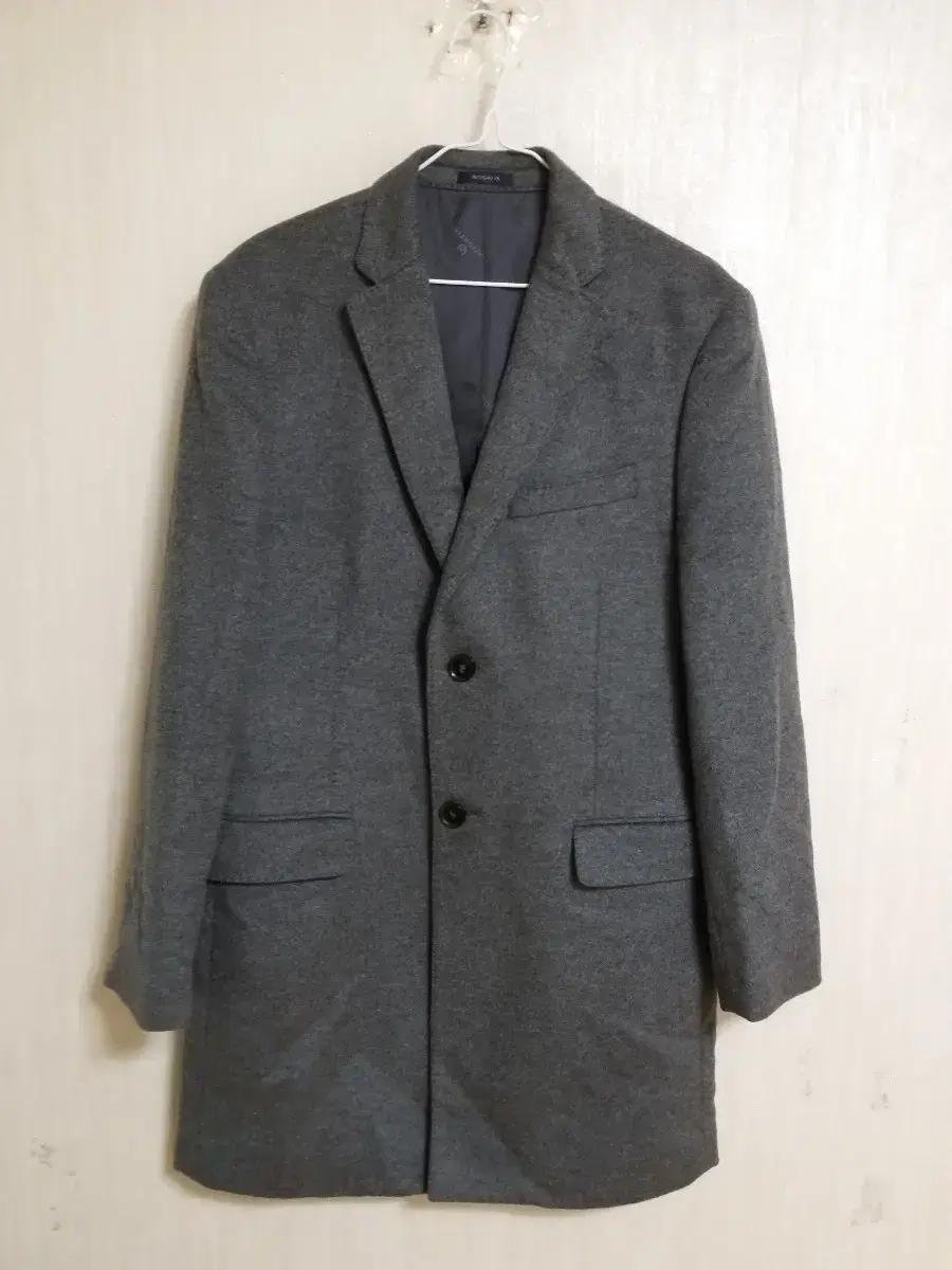 Men's Logadis Wool and Cashmere Long Coat (100)