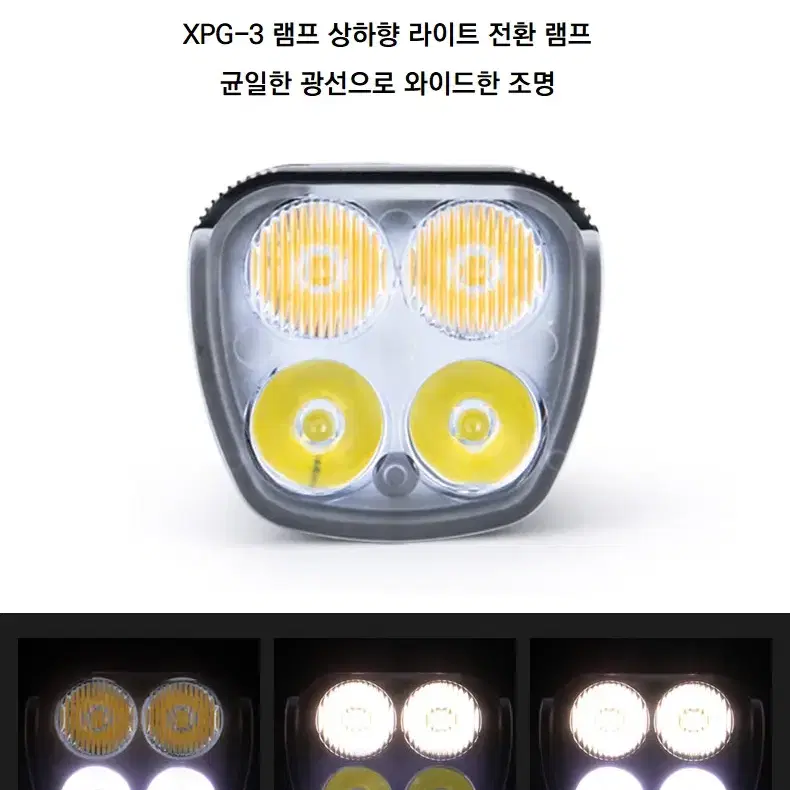 자전거 라이트 전조등 용품 LED 후레쉬 조명 킥보드 쿼드 램프 Y100