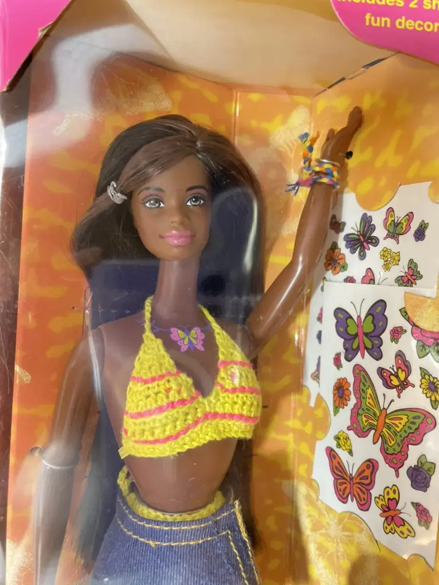 Barbie Butterfly Art Christie Doll (1998)