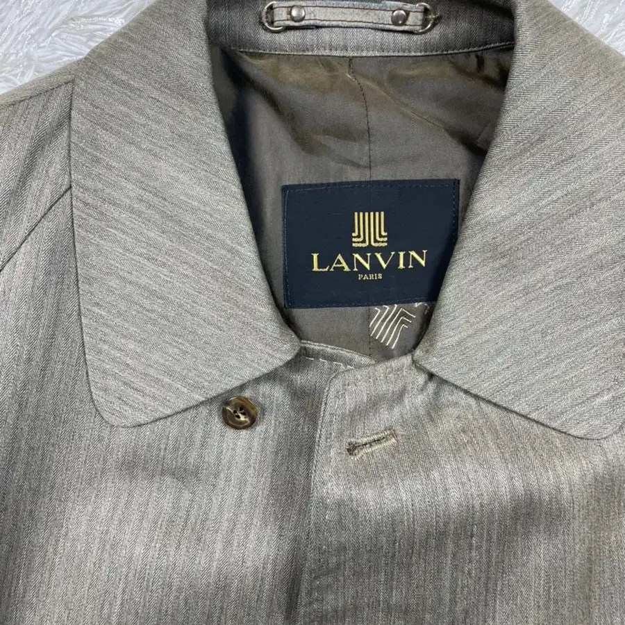 Lanvin 랑방 라이트카키 코트