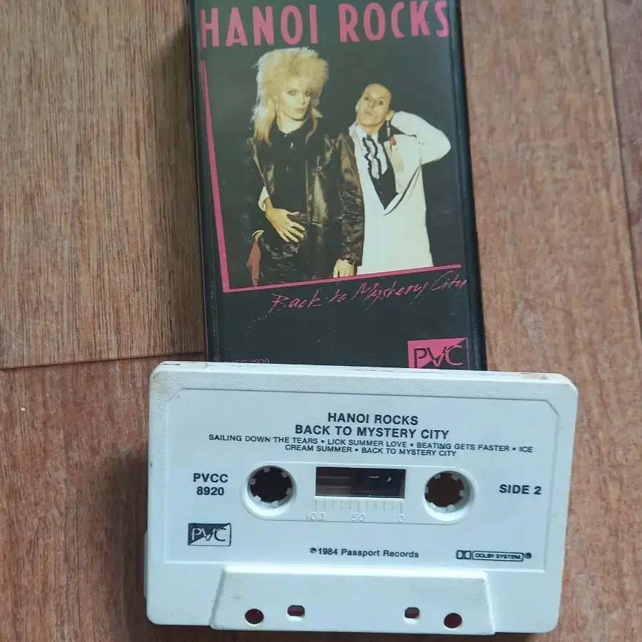 Hanoi rocks 하노이락스 수입 카세트테이프