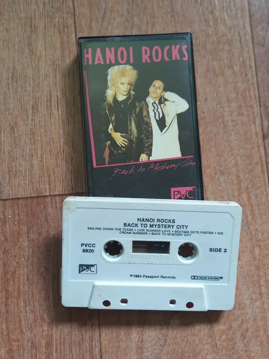 Hanoi rocks 하노이락스 수입 카세트테이프