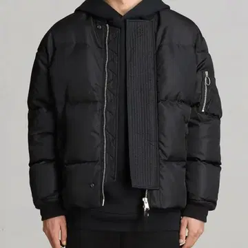 all saints caisey puffer jacket