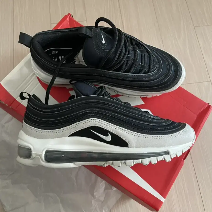 [NIKE MAX97] 선물용! 나이키 우먼스 맥스97 프리미엄 블랙 스