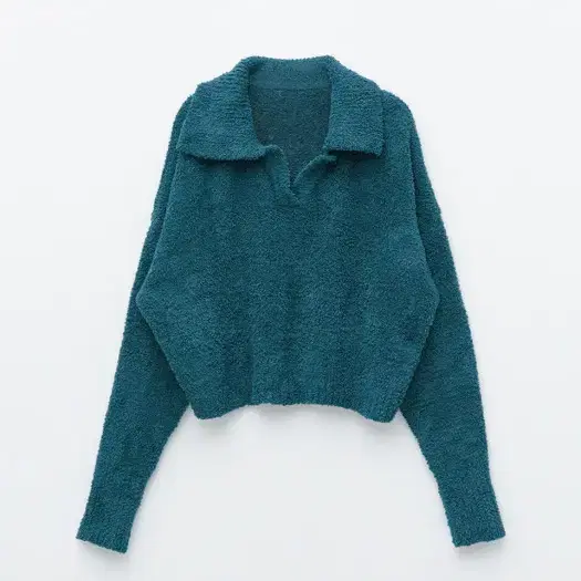 마틴킴 SMOOTH PIQUE KNIT IN DEEP GREEN