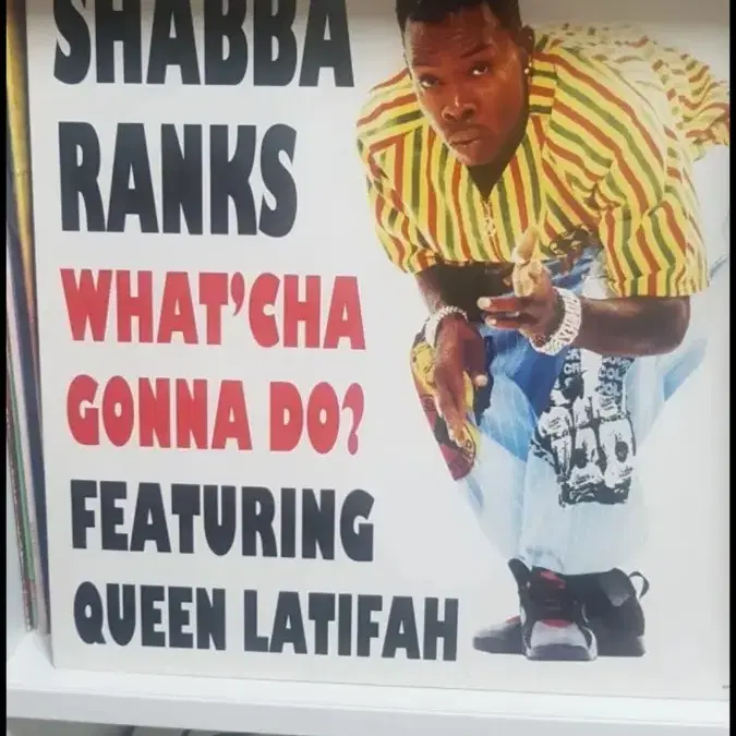 shabba ranks 바이닐 레코드 12"