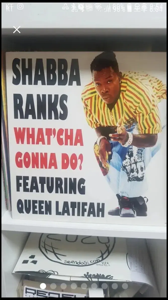 shabba ranks 바이닐 레코드 12"