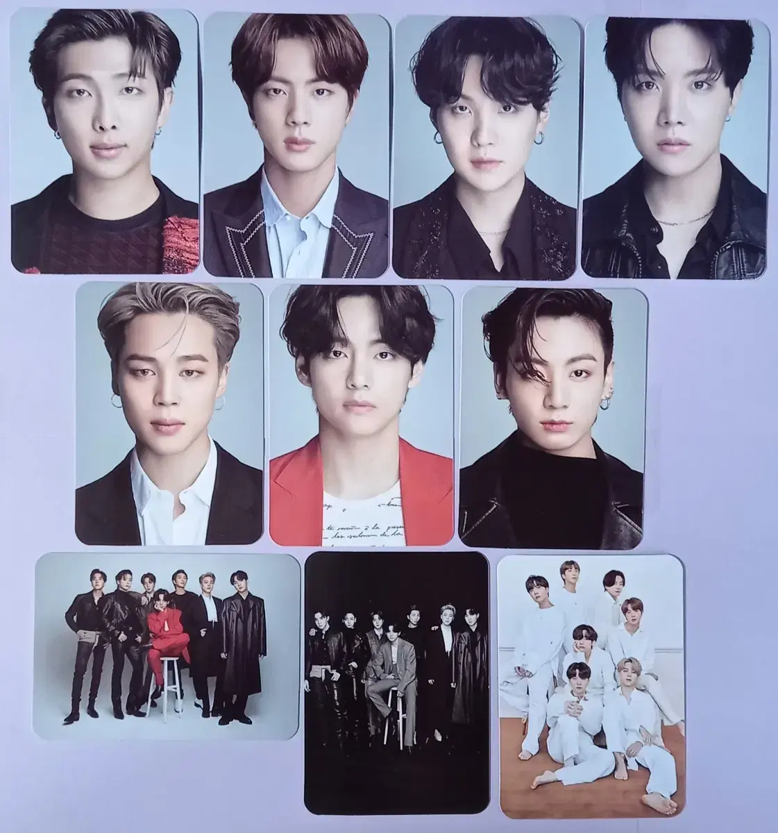 Bangtan BTS 21 diicon group version photocard split